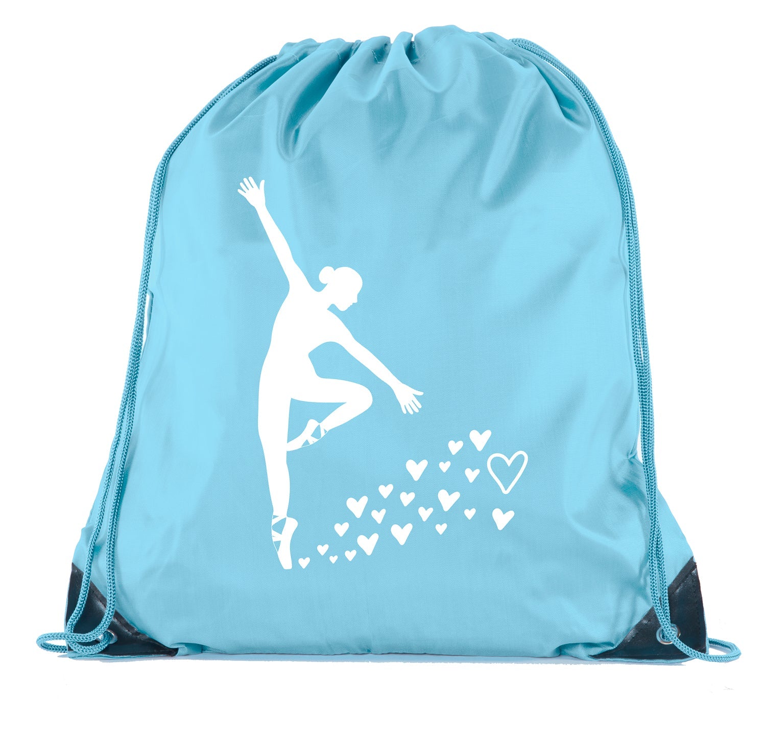 Accessory - Dance Bags, Ballet Backpacks For Girls, Dance Drawstring Cinch Backpacks - Hearts