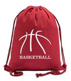 Basketball Seams Cotton Drawstring Bag