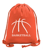 Basketball Seams Cotton Drawstring Bag