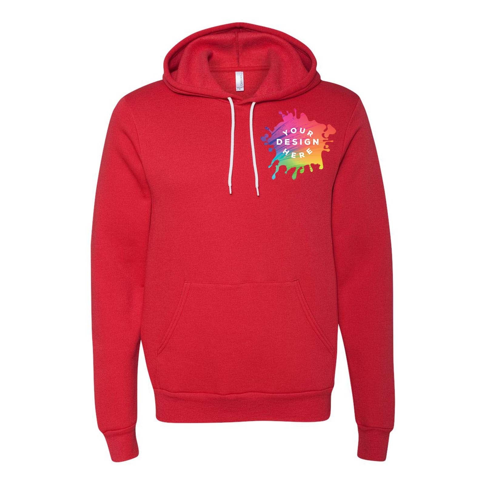 Bella + Canvas Sponge Fleece Pullover Hoodie