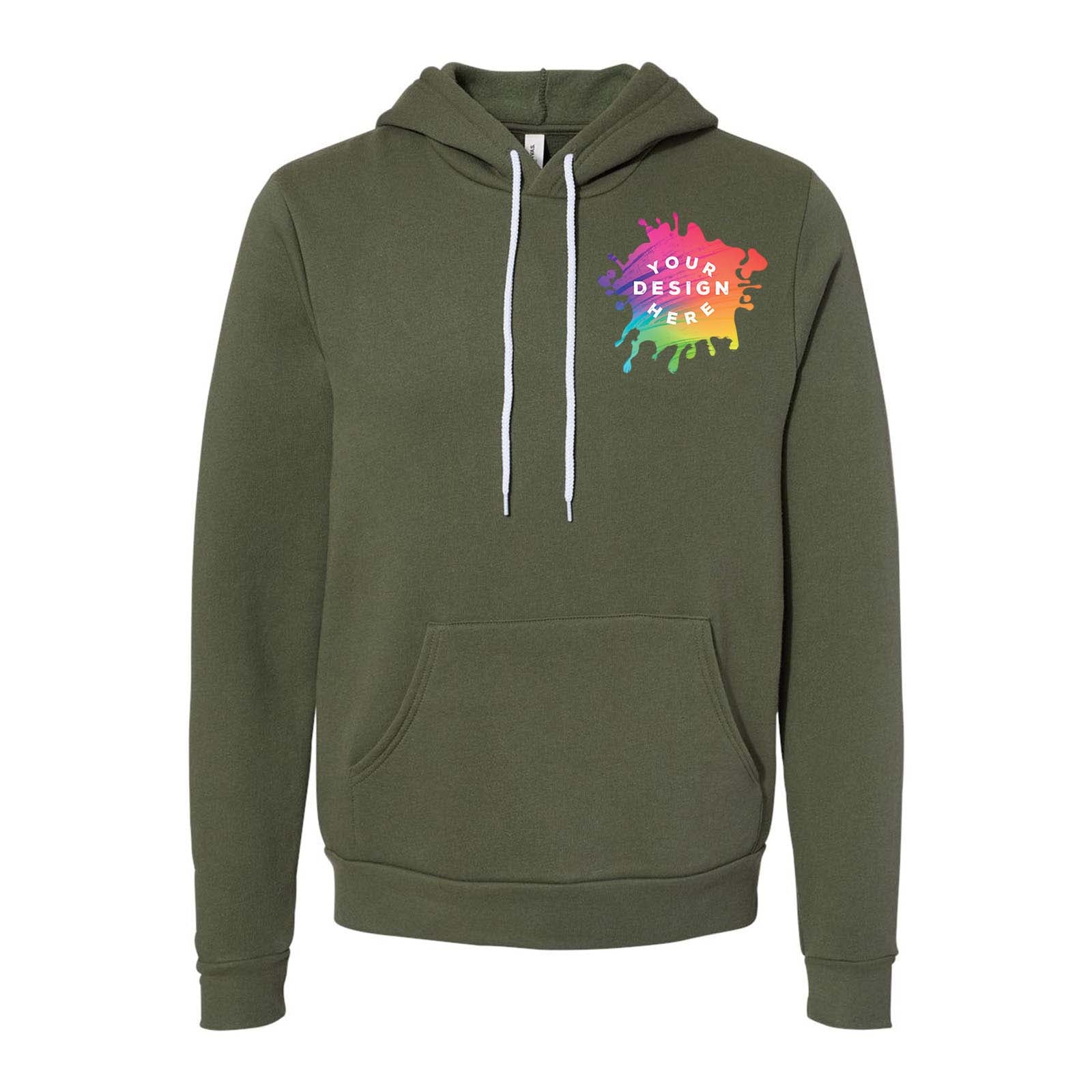 Bella + Canvas Sponge Fleece Pullover Hoodie