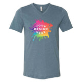 Bella + Canvas Unisex Cotton/Polyester Blend V-Neck T-Shirt - Mato & Hash