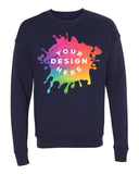 Bella + Canvas Unisex Cotton/Polyester Fleece Drop Shoulder Crew Neck Sweatshirt - Mato & Hash