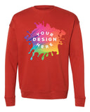 Bella + Canvas Unisex Cotton/Polyester Fleece Drop Shoulder Crew Neck Sweatshirt - Mato & Hash