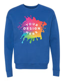 Bella + Canvas Unisex Cotton/Polyester Fleece Drop Shoulder Crew Neck Sweatshirt - Mato & Hash