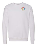 Bella + Canvas Unisex Cotton/Polyester Fleece Drop Shoulder Crew Neck Sweatshirt Embroidery - Mato & Hash