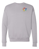 Bella + Canvas Unisex Cotton/Polyester Fleece Drop Shoulder Crew Neck Sweatshirt Embroidery - Mato & Hash
