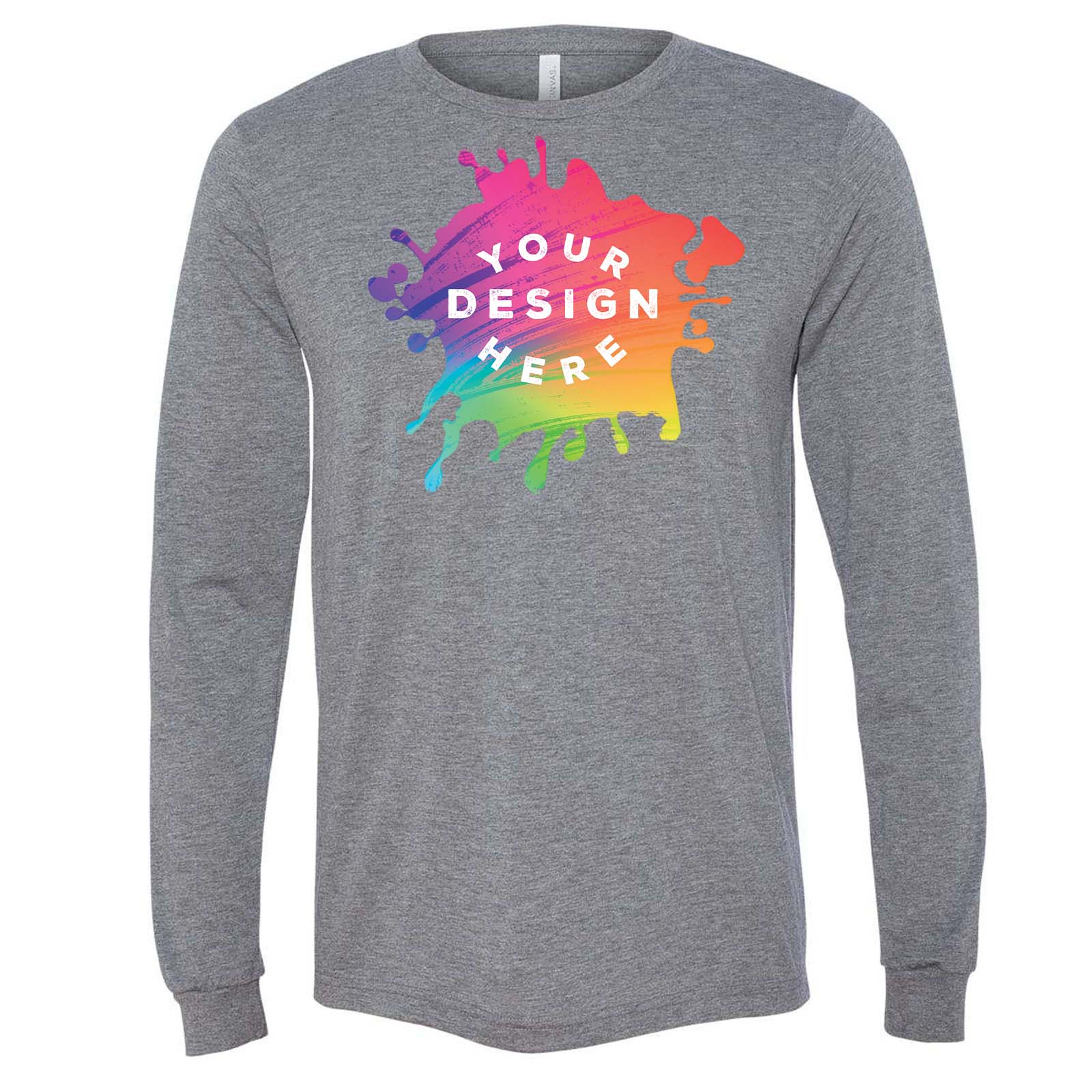 Bella + Canvas Unisex Triblend Long Sleeve T-Shirt - Mato & Hash