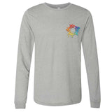 Bella + Canvas Unisex Triblend Long Sleeve T-Shirt Embroidery - Mato & Hash