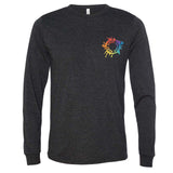 Bella + Canvas Unisex Triblend Long Sleeve T-Shirt Embroidery - Mato & Hash