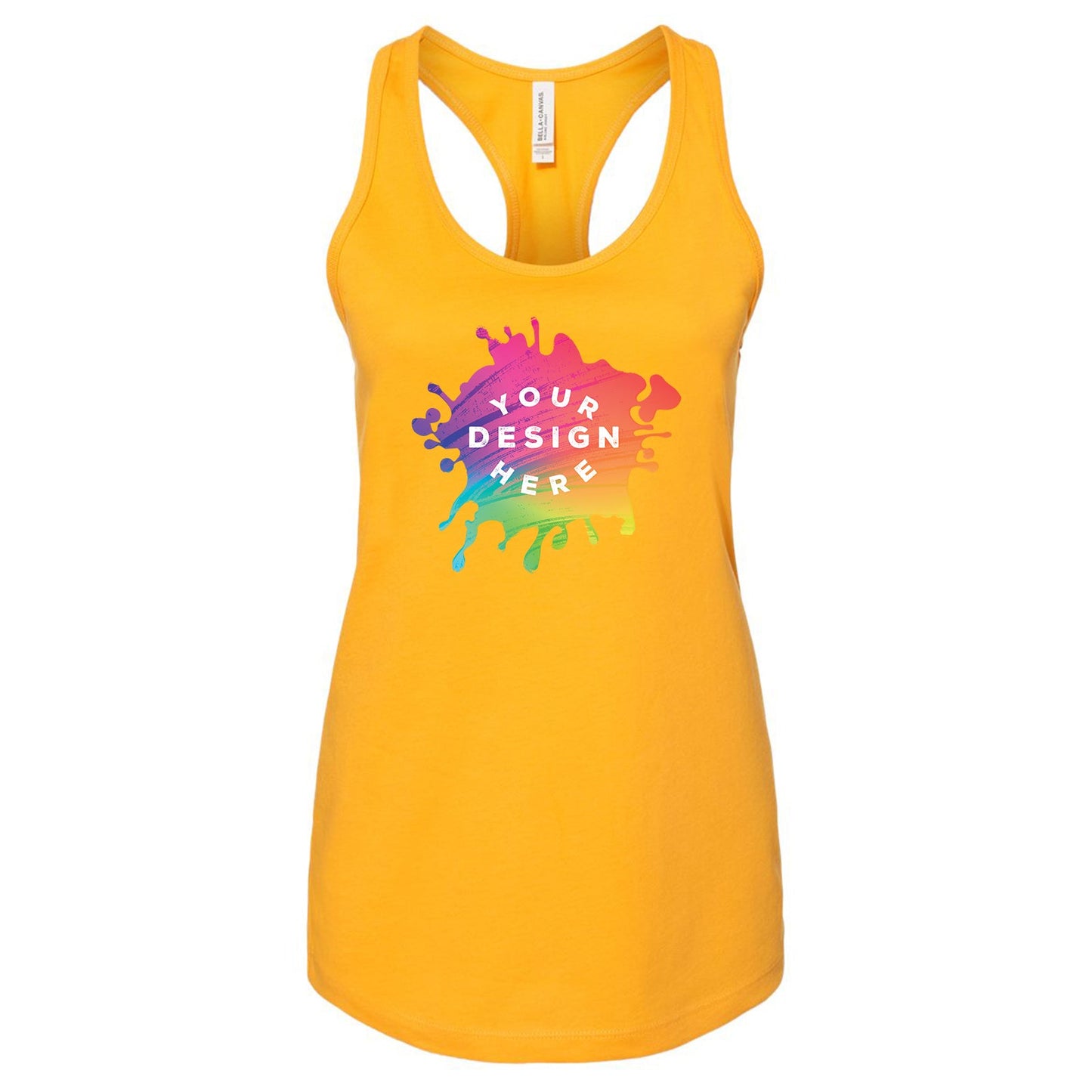 Bella + Canvas Women's 100% Cotton Jersey Racerback Tank Top - Mato & Hash