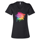 Bella + Canvas Women's 100% Cotton Jersey V-Neck T-Shirt - Mato & Hash