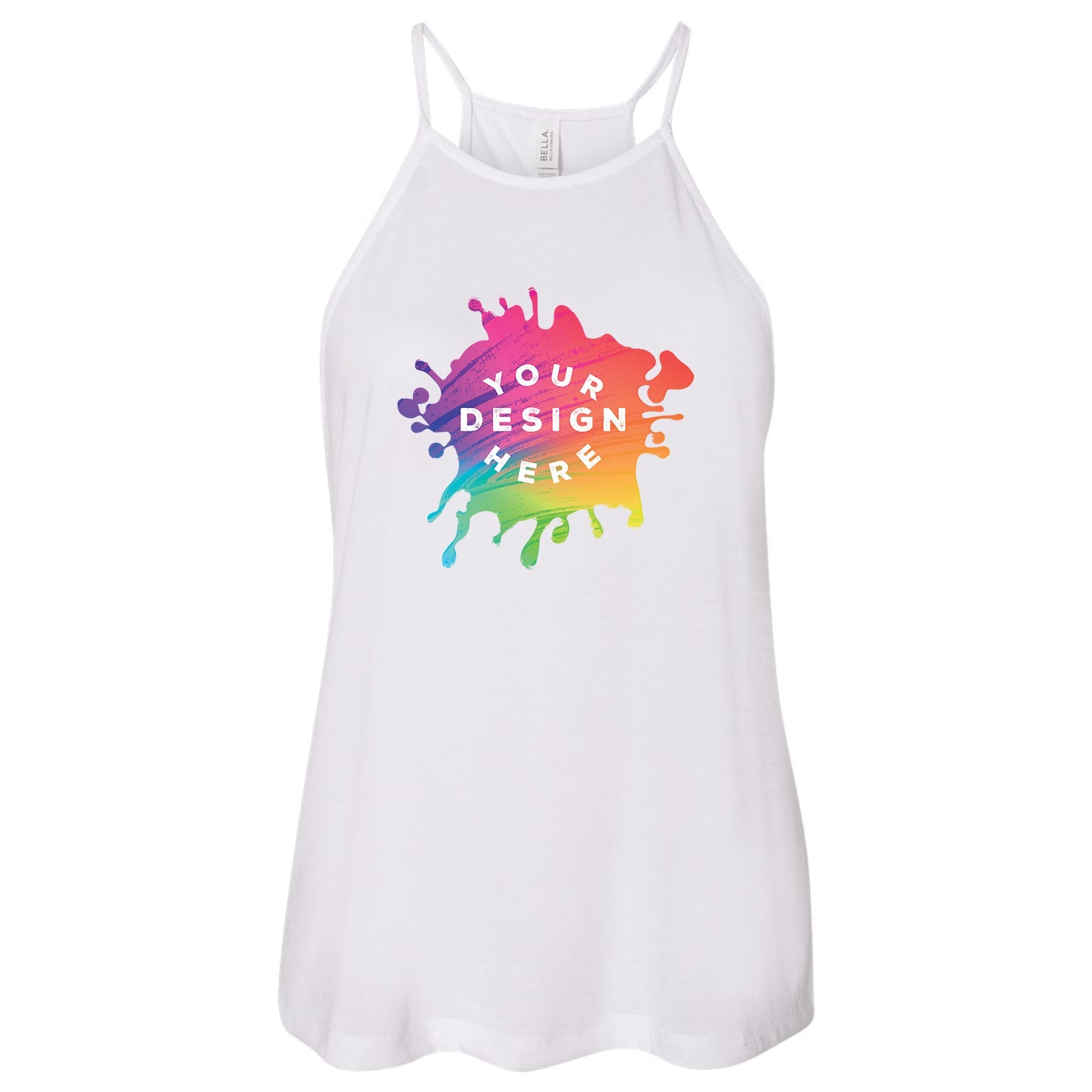 Bella + Canvas Women's Flowy High-Neck Tank Top - Mato & Hash