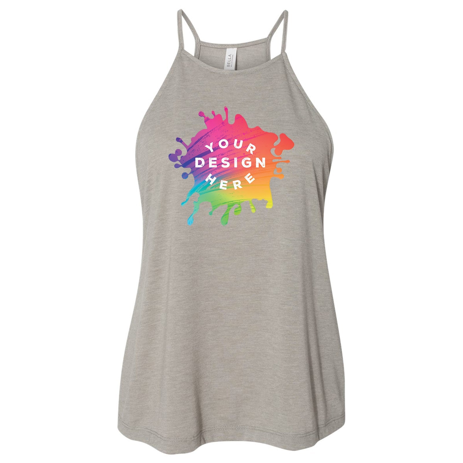 Bella + Canvas Women's Flowy High-Neck Tank Top - Mato & Hash