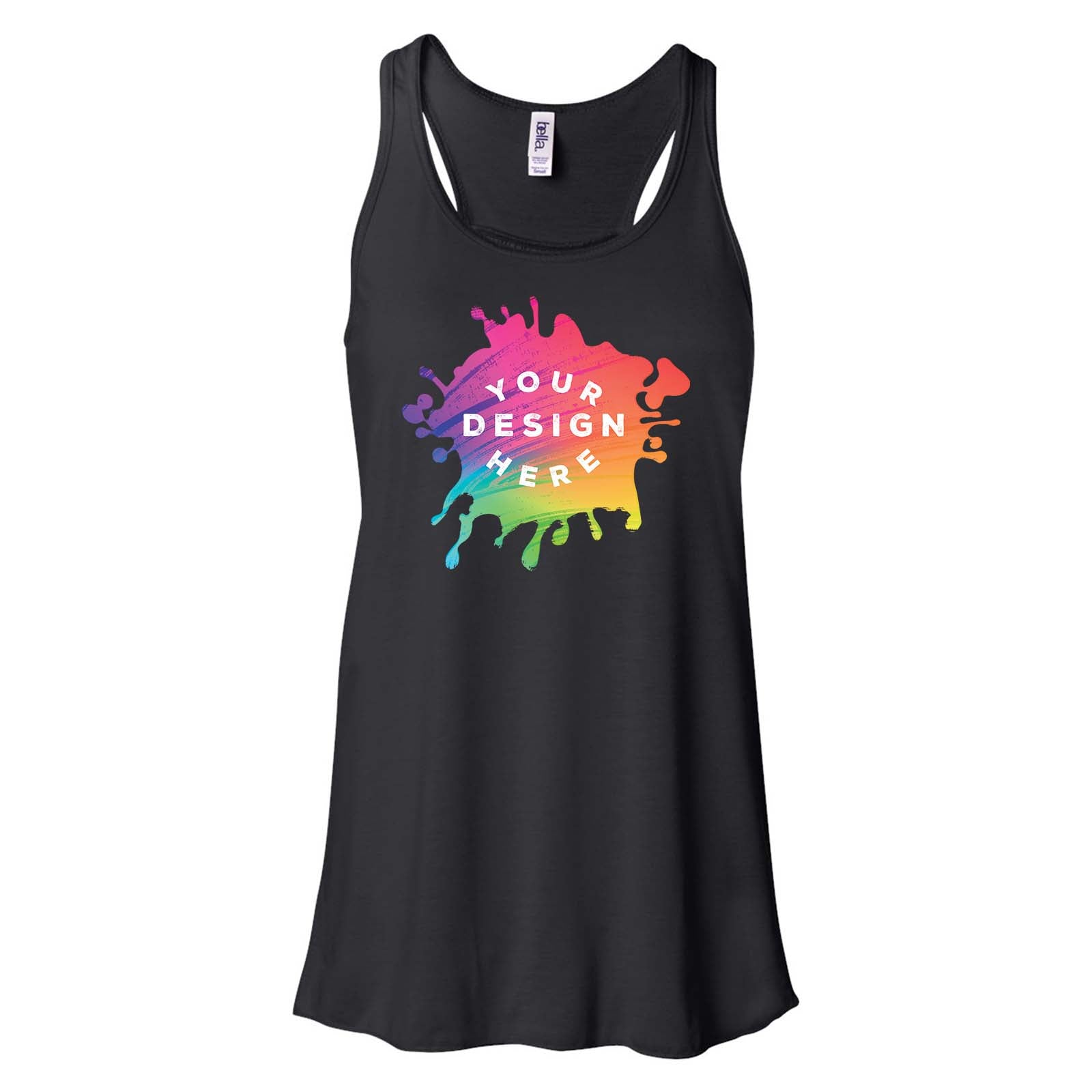 Bella + Canvas Women's Flowy Racerback Tank Top - Mato & Hash