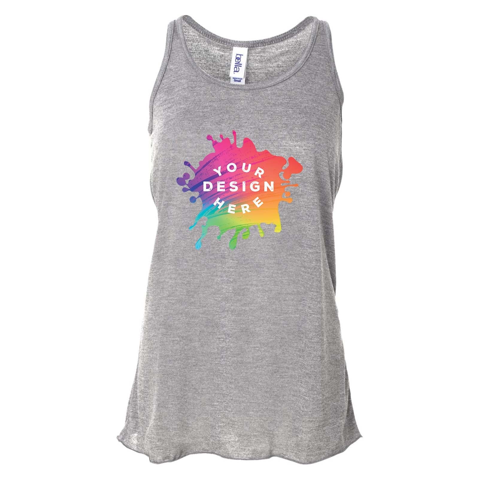 Bella + Canvas Women's Flowy Racerback Tank Top - Mato & Hash