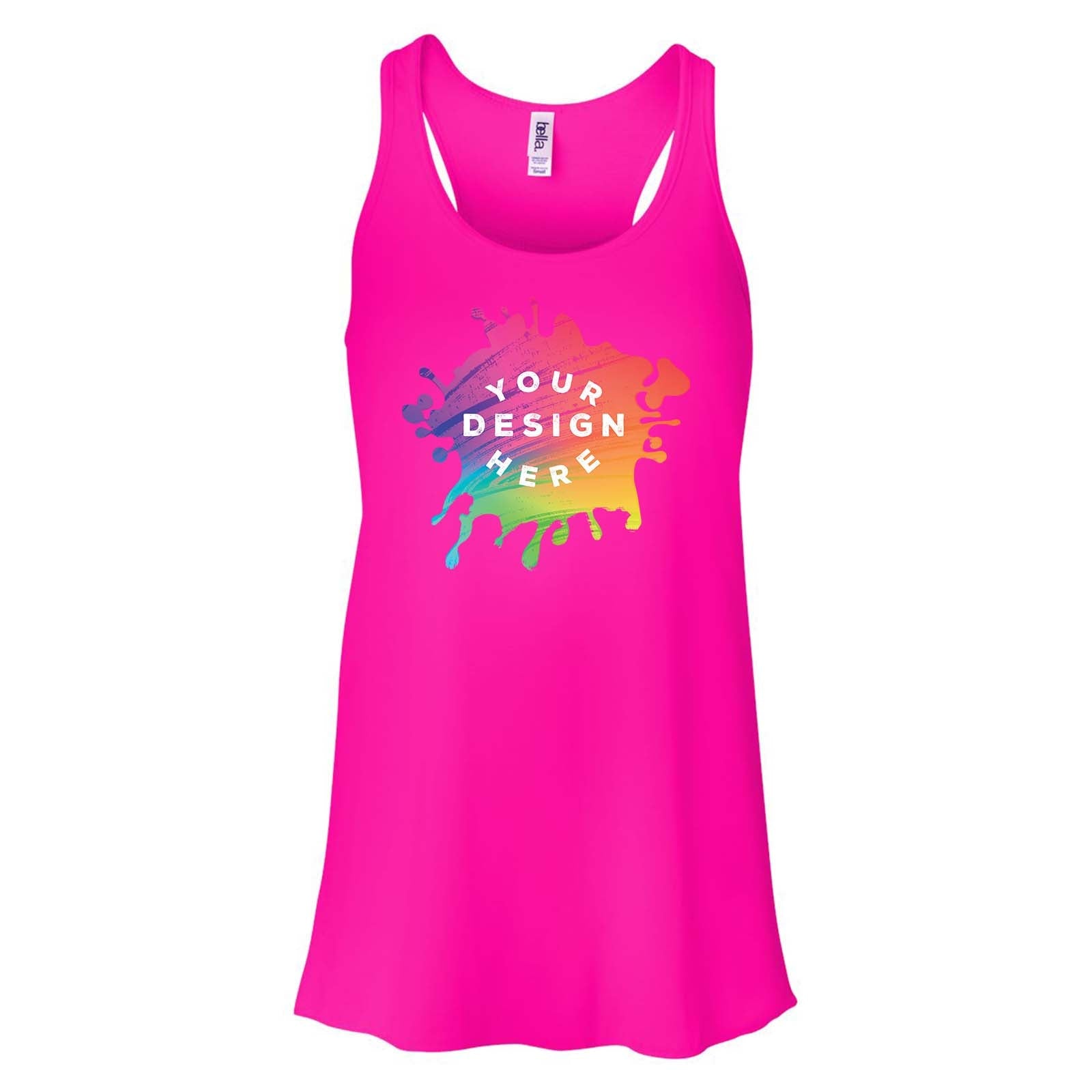 Bella + Canvas Women's Flowy Racerback Tank Top - Mato & Hash