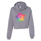 Bella + Canvas Women's Sponge Fleece Cropped Fleece Hoodie - Mato & Hash