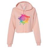 Bella + Canvas Women's Sponge Fleece Cropped Fleece Hoodie - Mato & Hash