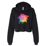 Bella + Canvas Women's Sponge Fleece Cropped Fleece Hoodie - Mato & Hash