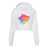 Bella + Canvas Women's Sponge Fleece Cropped Fleece Hoodie - Mato & Hash