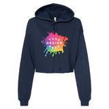 Bella + Canvas Women's Sponge Fleece Cropped Fleece Hoodie - Mato & Hash