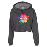 Bella + Canvas Women's Sponge Fleece Cropped Fleece Hoodie - Mato & Hash