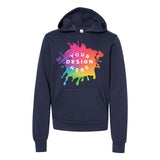 Bella + Canvas Youth Cotton/Polyester Fleece Hooded Sweatshirt - Mato & Hash