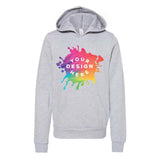 Bella + Canvas Youth Cotton/Polyester Fleece Hooded Sweatshirt - Mato & Hash