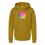 Bella + Canvas Youth Cotton/Polyester Fleece Hooded Sweatshirt - Mato & Hash