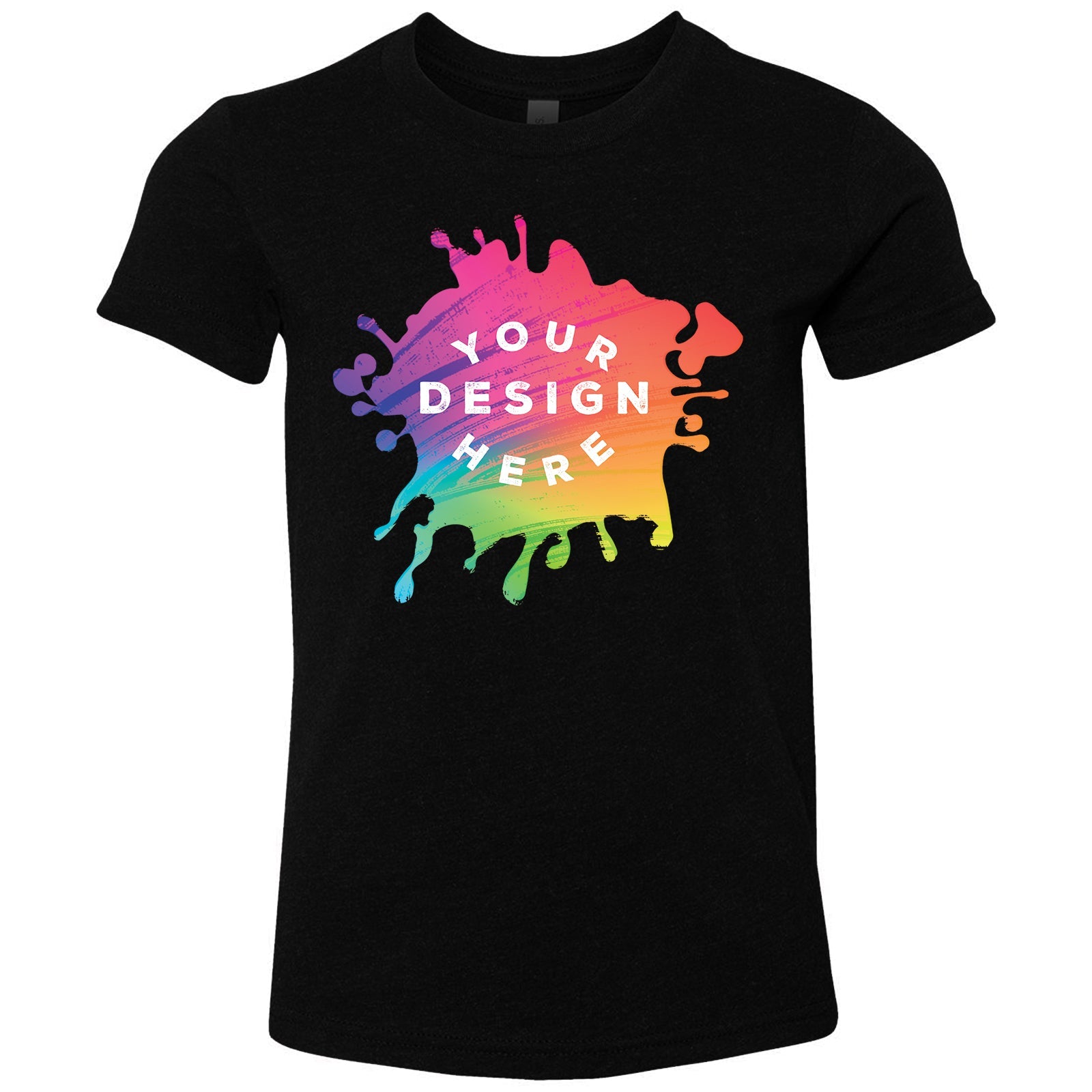 Bella + Canvas Youth Unisex Cotton/Polyester Blend T-Shirt - Mato & Hash