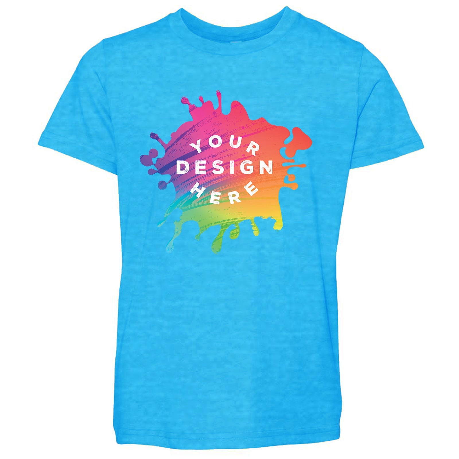 Bella + Canvas Youth Unisex Cotton/Polyester Blend T-Shirt - Mato & Hash