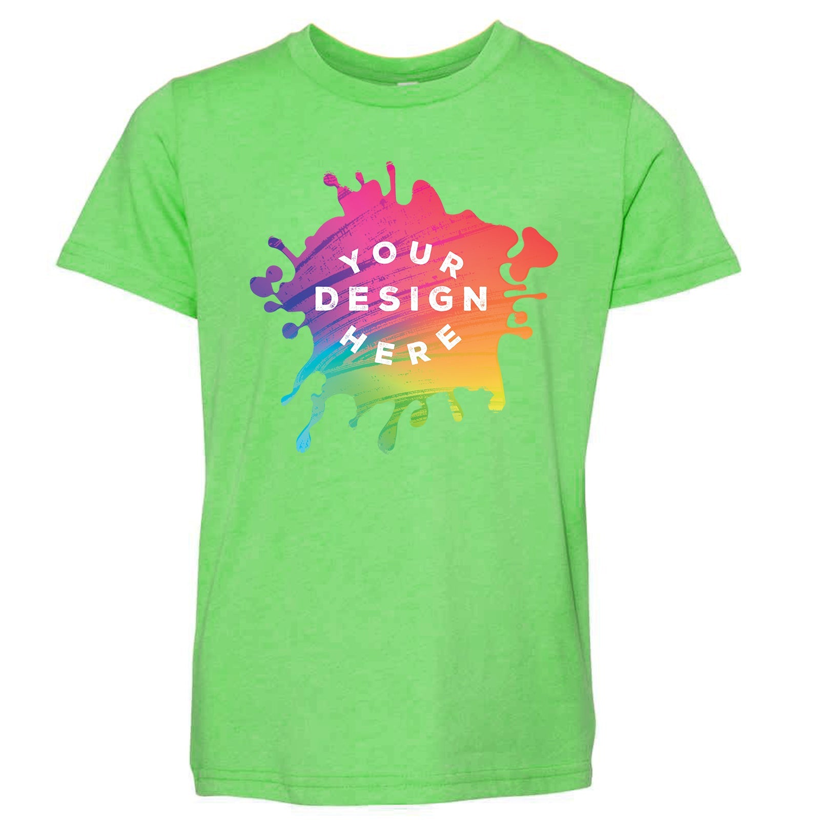 Bella + Canvas Youth Unisex Cotton/Polyester Blend T-Shirt - Mato & Hash