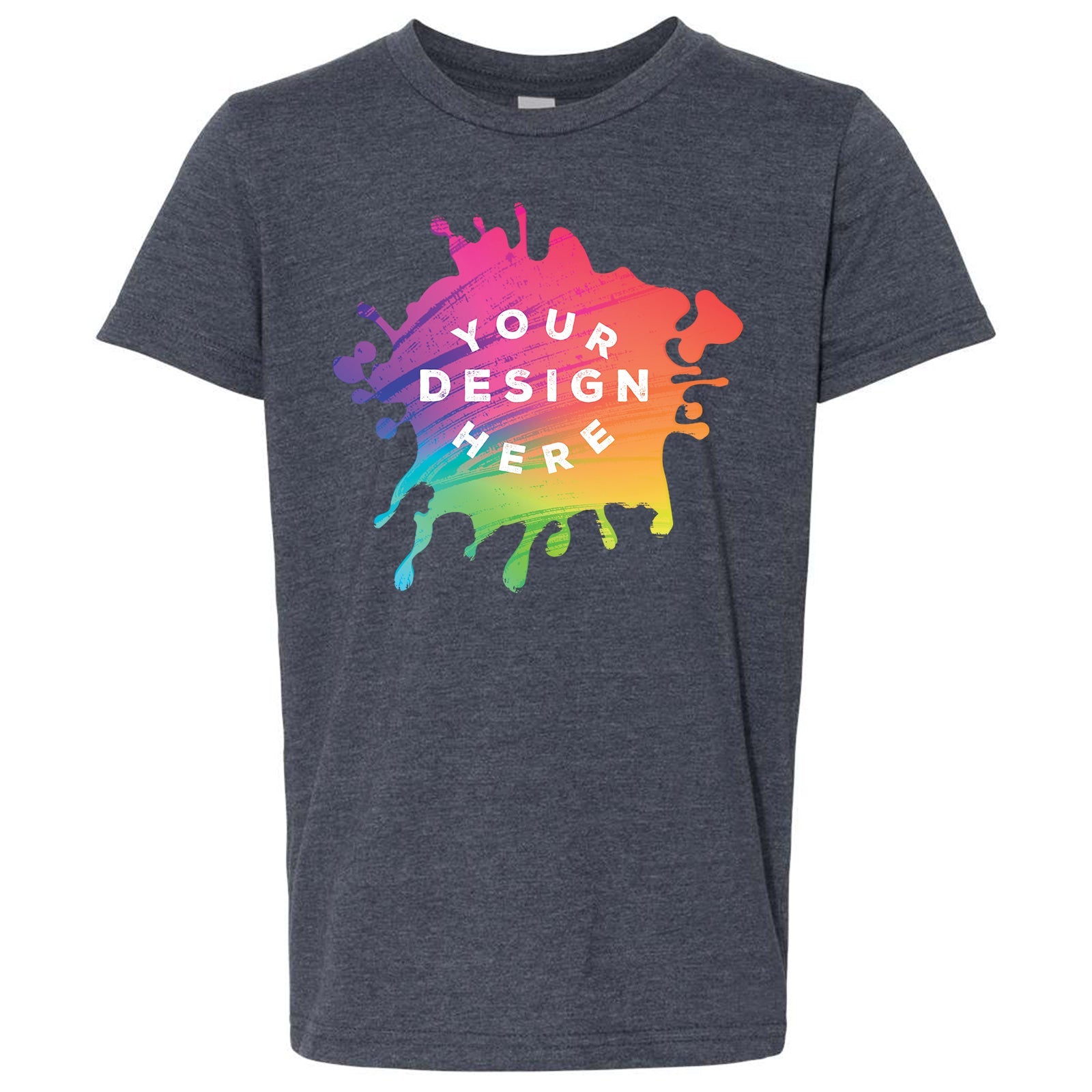 Bella + Canvas Youth Unisex Cotton/Polyester Blend T-Shirt - Mato & Hash