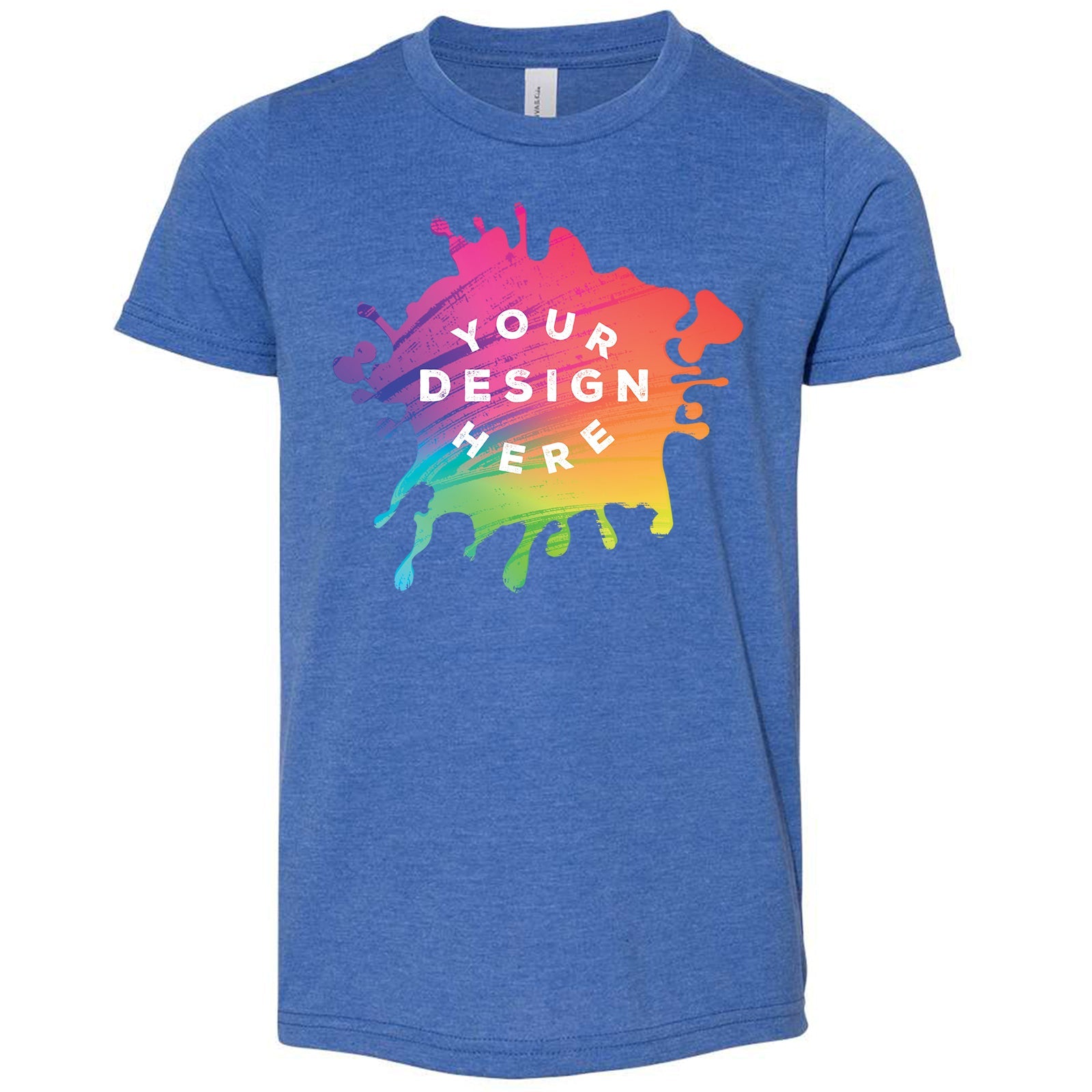 Bella + Canvas Youth Unisex Cotton/Polyester Blend T-Shirt - Mato & Hash