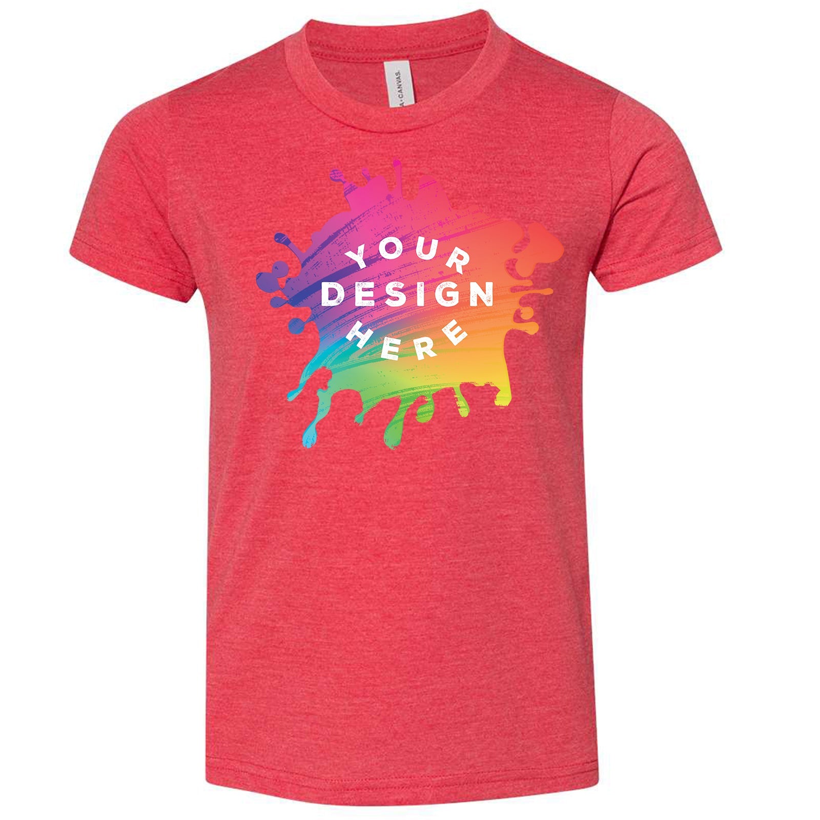 Bella + Canvas Youth Unisex Cotton/Polyester Blend T-Shirt - Mato & Hash