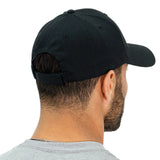 Big Accessories Cotton 6-Panel Structured Twill Cap Embroidery - Mato & Hash
