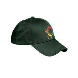 Big Accessories Cotton 6-Panel Structured Twill Cap Embroidery - Mato & Hash