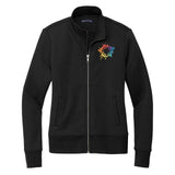 Brooks Brothers® Women’s Double-Knit Full-Zip Embroidered