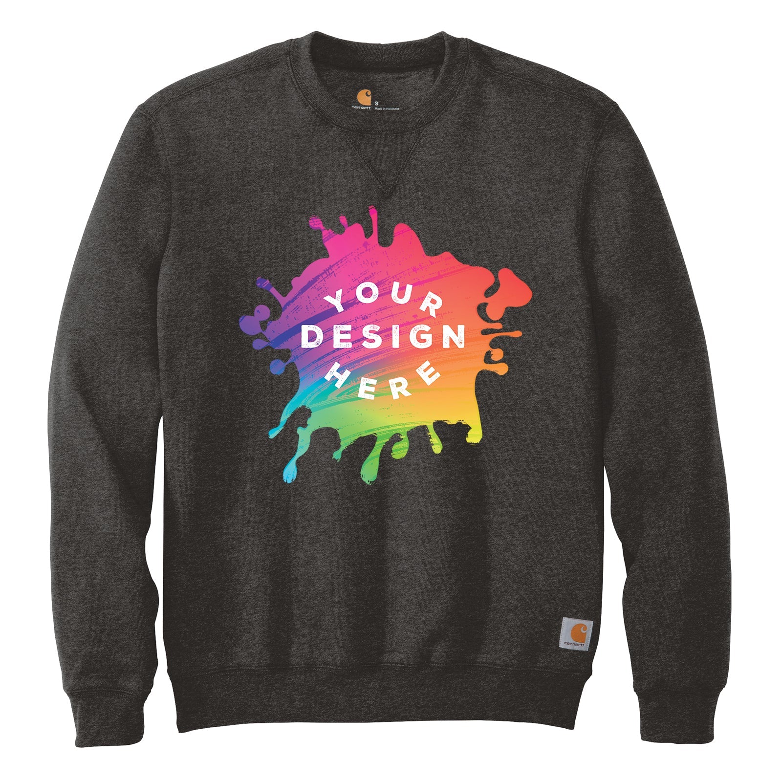 Carhartt Men's Cotton/Polyester Midweight Crewneck Sweatshirt - Mato & Hash