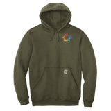Carhartt Men's Cotton/Polyester Midweight Hooded Sweatshirt Embroidery - Mato & Hash
