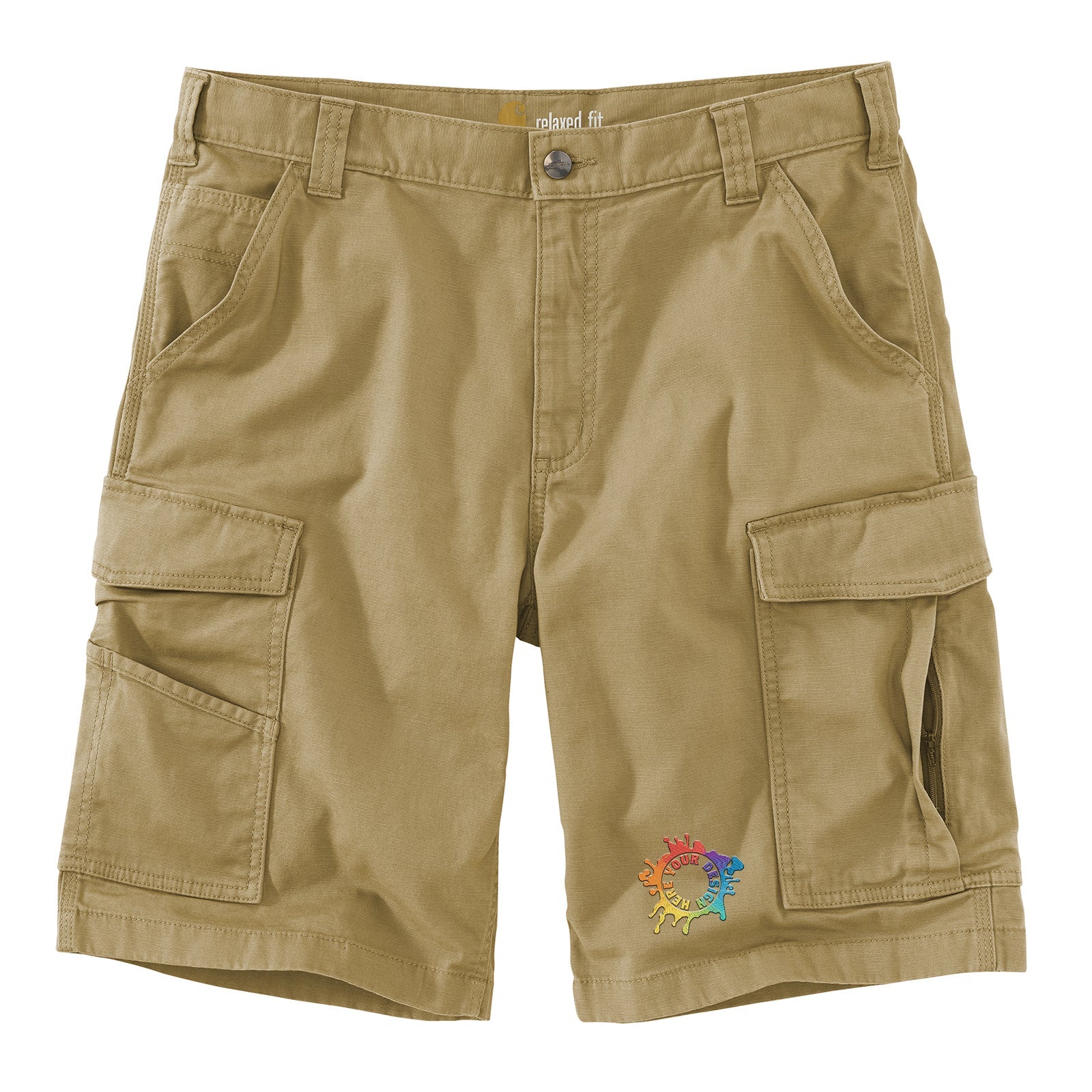 Carhartt® Rugged Flex® Rigby Cargo Shorts Embroidery - Mato & Hash