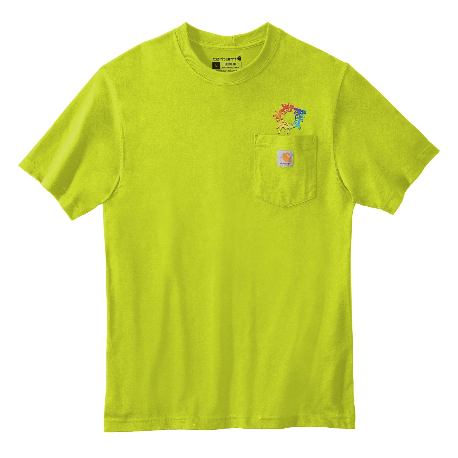 Carhartt Workwear Pocket Short Sleeve T-Shirt Embroidery - Mato & Hash