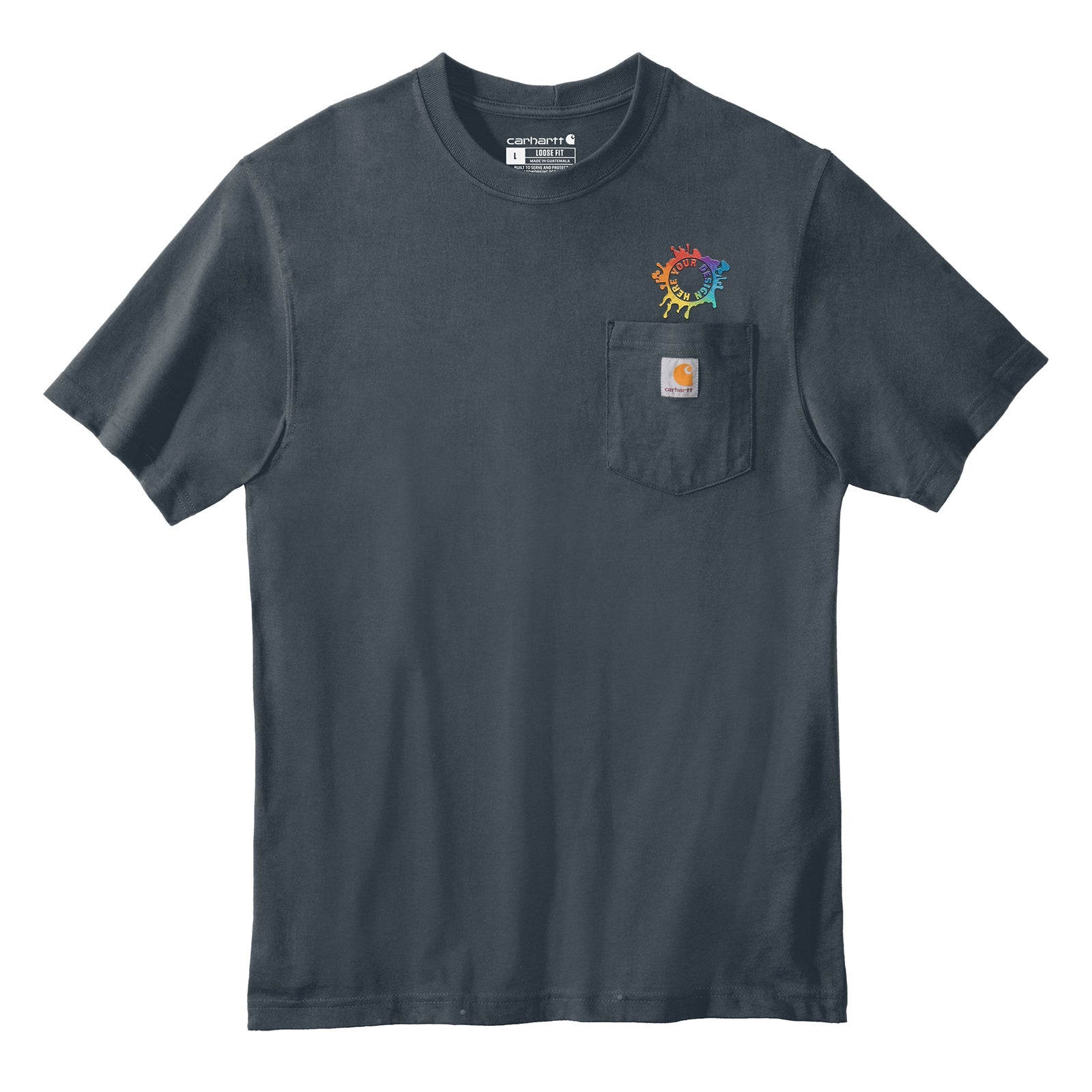 Carhartt Workwear Pocket Short Sleeve T-Shirt Embroidery - Mato & Hash