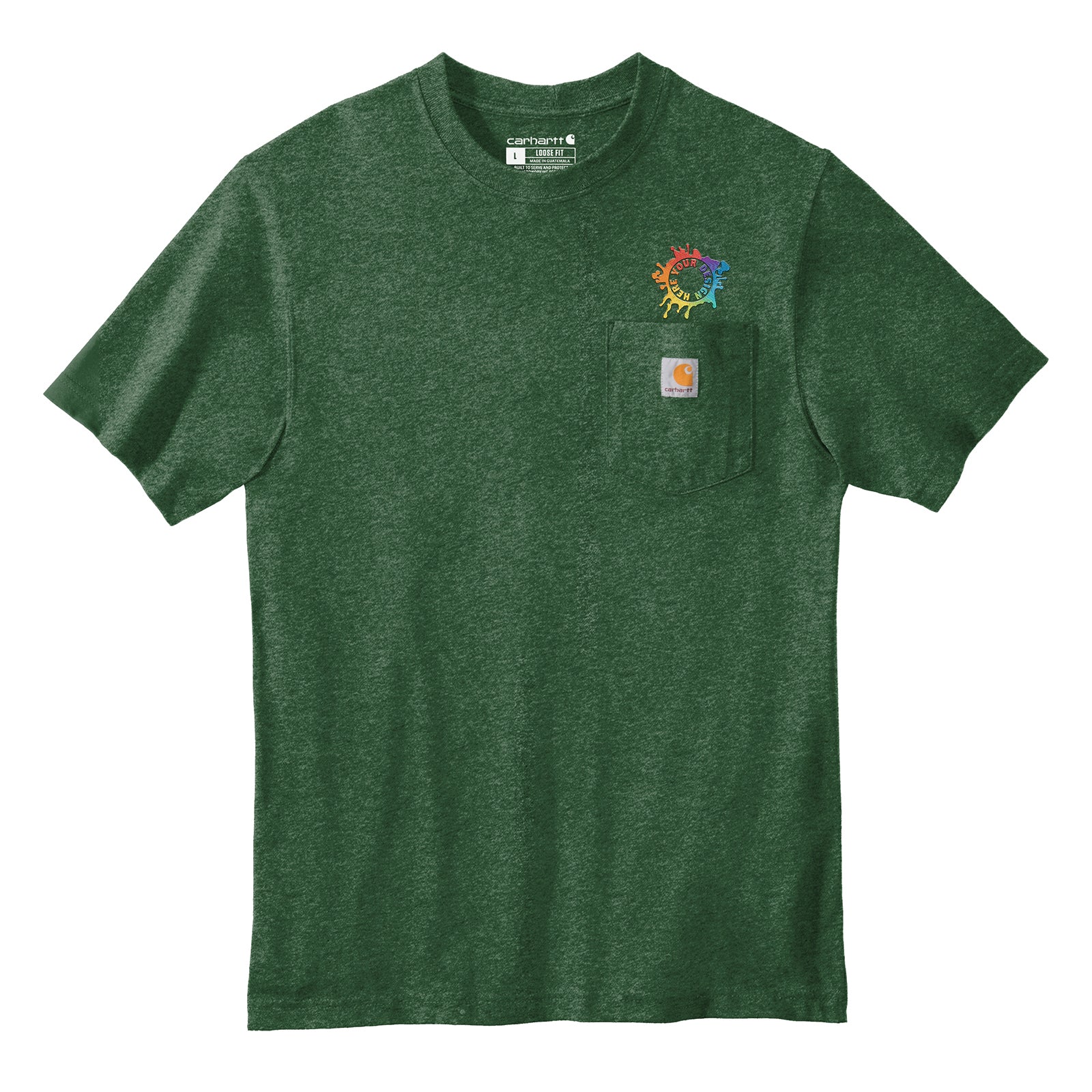 Carhartt Workwear Pocket Short Sleeve T-Shirt Embroidery - Mato & Hash