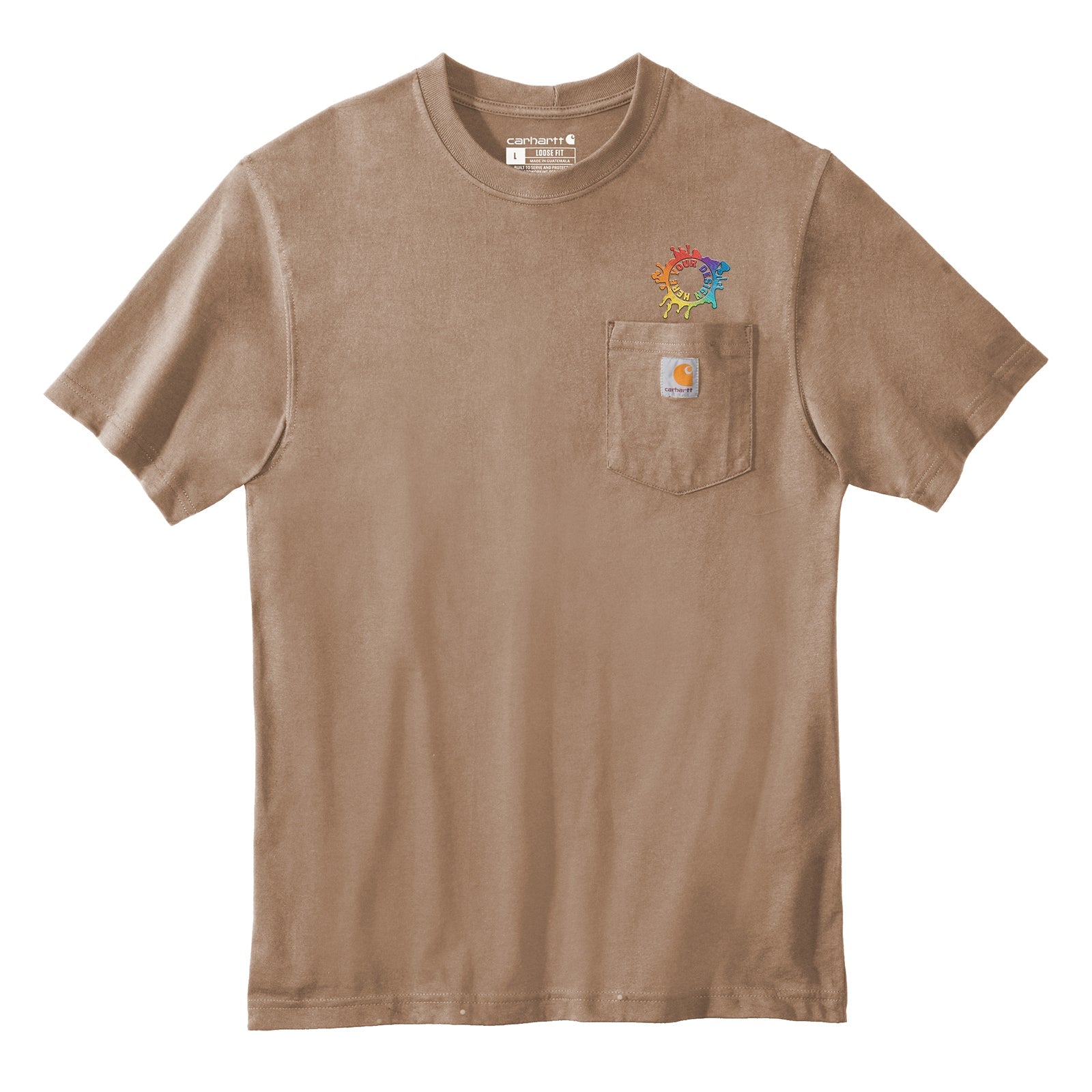 Carhartt Workwear Pocket Short Sleeve T-Shirt Embroidery - Mato & Hash