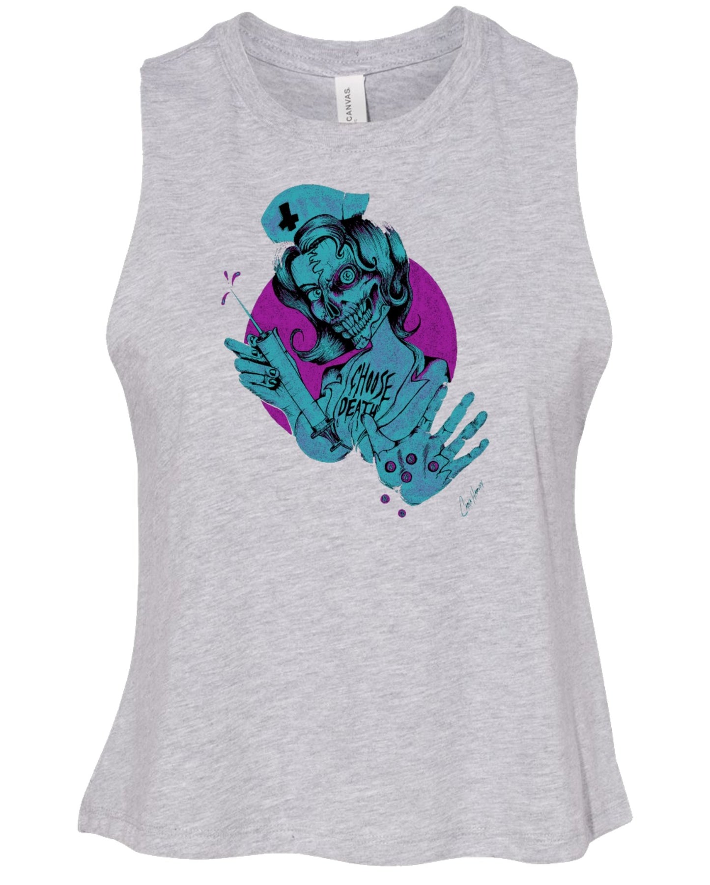 Carla Harvey Choose Death Top Tank - Mato & Hash