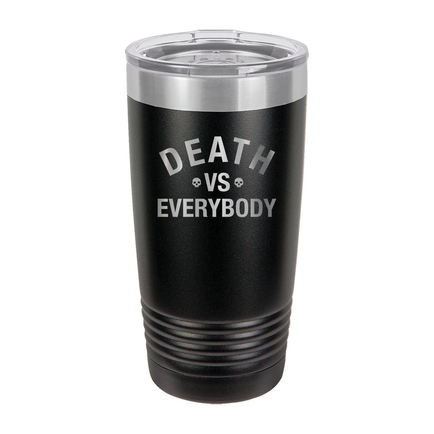 Carla Harvey Death Vs Everybody 20oz Tumbler - Mato & Hash