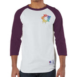 Champion Adult Raglan T-Shirt Embroidery - Mato & Hash