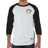Champion Adult Raglan T-Shirt Embroidery